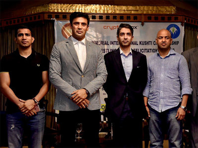 Sangram Singh launches KD Jadhav Memorial Kushti Championship