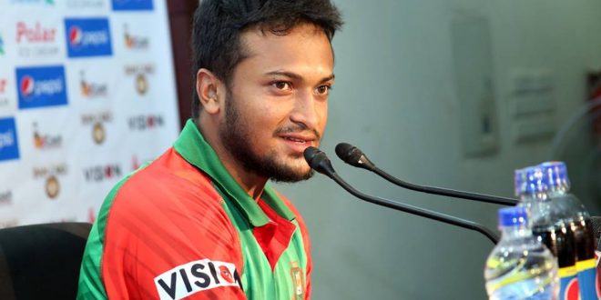 bangladesh cricketer shakib al hasan will take a break