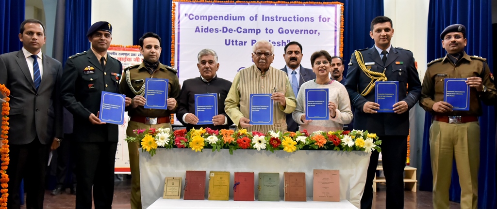 Inaugural of Compendium of instruction for ADC to Governor