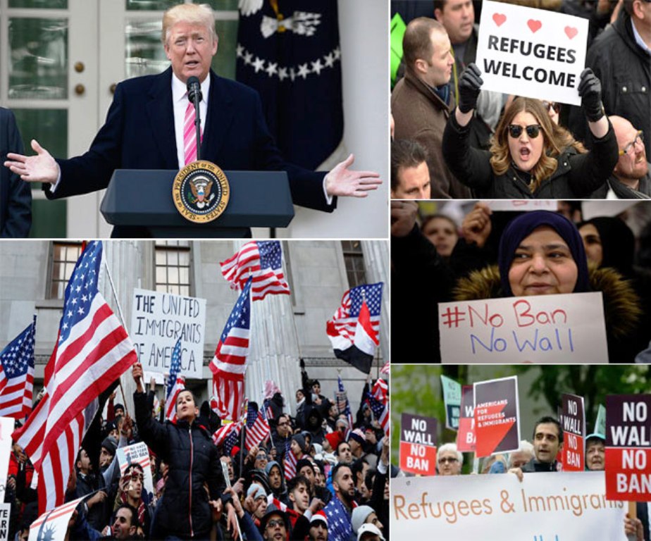 Trumps order on refugees.