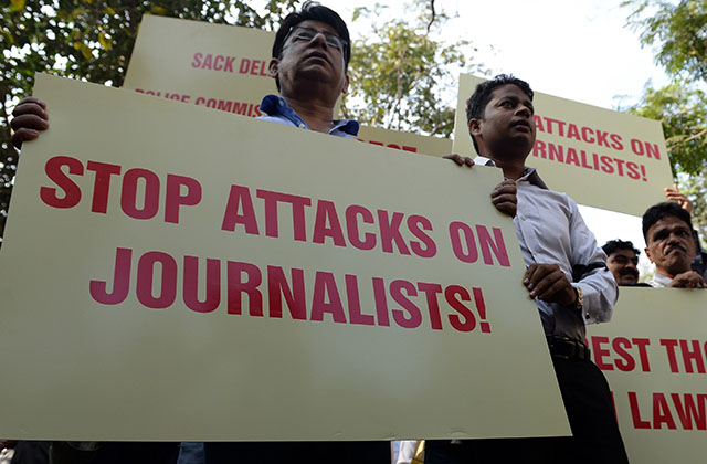 stop attacks on journalist