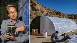 Sonam Wangchuk made solar heated military tent