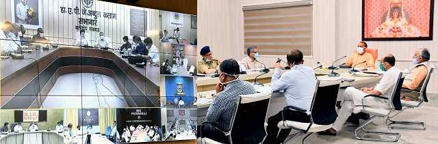Review-Meeting-taken-By-CM-Yogi-Aditya-Nath