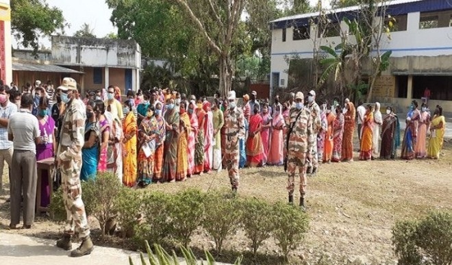 पांचवें चरण में हुई बंपर वोटिंग