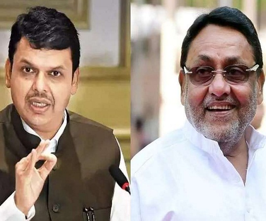 नवाब मलिक ने फडणवीस