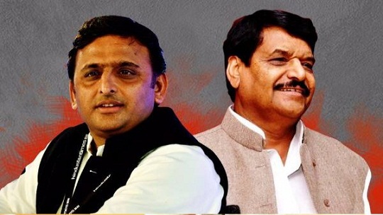 शिवपाल अखिलेश यादव