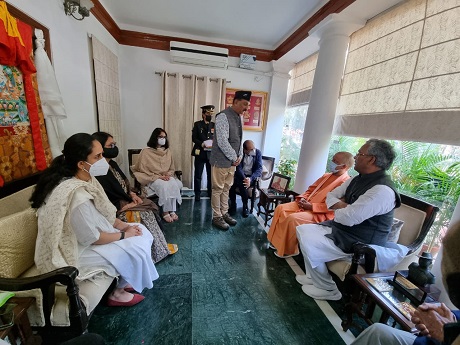CM at Rawat Residence