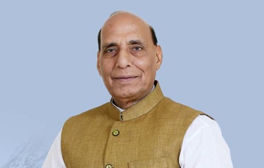 रक्षा मंत्री राजनाथ स‍िंह