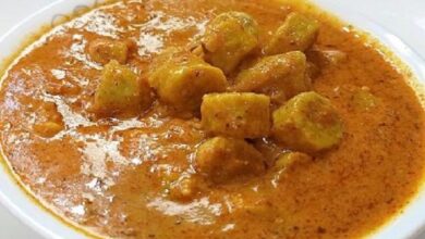 बेसन गट्टे की सब्जी