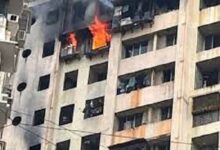 मुंबई की इमारत में आग