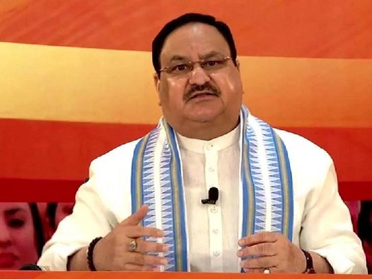 अध्यक्ष जेपी नड्डा